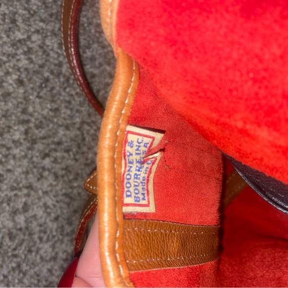 ✨♥️ Vintage Dooney & Bourke All-Weather Leather Equestrian Crossbody Bag ♥️✨ - Picture 12 of 13